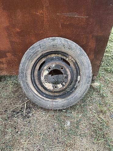 r14 19570: Колесо в сборе: штатный штампованный стальной диск + шина Hankook — 1