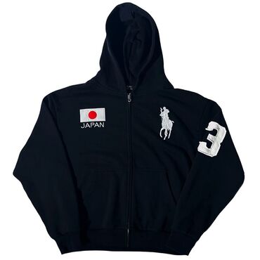 зип худи заказать: Мужская толстовка, Все размеры, Polo Ralph Lauren, Новый, цвет - Черный, Платная доставка
