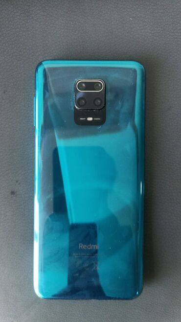 телефон за 8000: Xiaomi, Redmi Note 9S, Б/у, 128 ГБ, цвет - Зеленый, 1 SIM, 2 SIM
