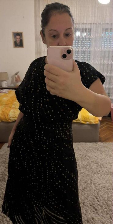 Haljine: PS Fashion XL, bоја - Crna, Drugi tip rukava — 7