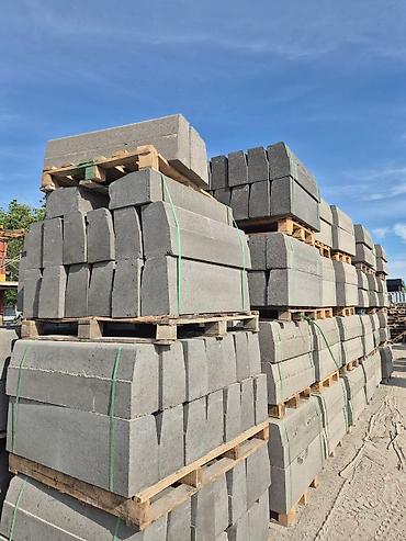 Дорожные бордюры: Дорожный бордюр, Прессованный, Бетонный, Новый — 12