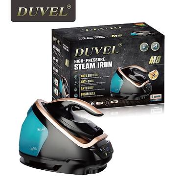buxar utu: №: 16399 Məhsulun adı: Duvel M8 buxar generatorlu ütü, 3000 Vt, qara — 2