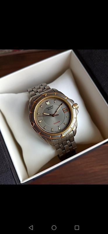 Orient Mechanical Titanium qol saatı - Korpus və qolbaq: titan – lalafo.az -da Orient Mechanical Titanium qol saatı - Korpus və qolbaq: titan –
