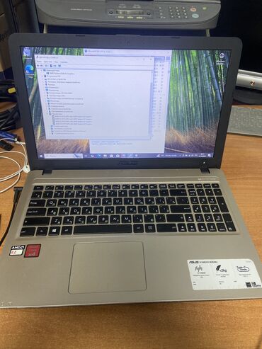 меняю с моей доплатой: Ноутбук, Asus, 4 ГБ ОЭТ, AMD E, 15.6 ", Колдонулган, Татаал эмес тапшырмалар үчүн, эс тутум SSD