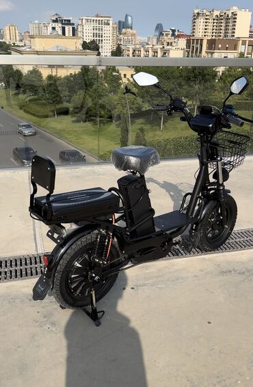 skuter elektirik: Salam aleykum Scooter moped, velosiped 3 ü bir arada. Mehsul