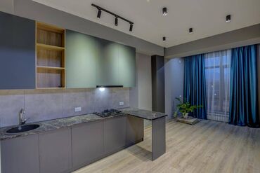 �������������� ���������������� �� �������������� в Кыргызстан | Продажа квартир: 2 комнаты, 50 м², 8 этаж, 2022 г., Бронированные двери, Дизайнерский ремонт, Лифт