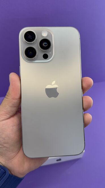 бу телефоны в бишкеке айфон: IPhone 15 Pro Max, Колдонулган, 256 ГБ, Куту, 90 %