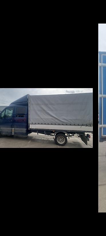 фури: Грузовой фургон-тент на базе Mercedes-Benz Sprinter (двухрядная — 2
