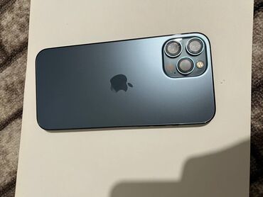 Apple iPhone: IPhone 12 Pro Max, Б/у, 256 ГБ, Зарядное устройство, Защитное стекло, Чехол, 92 %