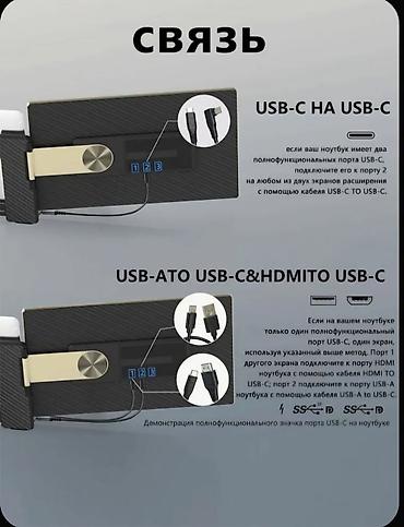 14 promaks: LAPTOMO üçlü noutbuk genişləndiricisi – 2 əlavə portativ monitorla tam — 5
