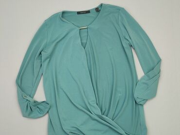 błękitna eleganckie bluzki: Bluzka Damska, Esprit, XS, stan - Bardzo dobry