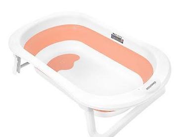 kit ket: KikkaBoo Sklopiva kadica Fiji pink – praktično rešenje za kupanje beba — 2