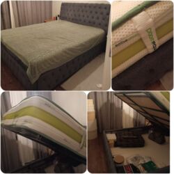 Qonaq otağı dəstləri: İkinəfərlik çarpayı