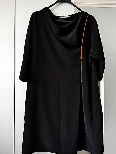 Qara qadın donu – minimal və rahat - Model: düz kəsim, oversize lalafo.az -da Qara qadın donu – minimal və rahat - Model: düz kəsim, oversize
