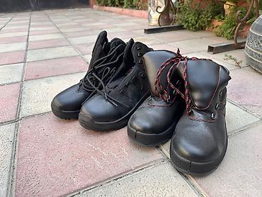 safety jogger: Məhsul: Qara rəngli işçi/ təhlükəsizlik çəkmələri (2 model, 2 cüt) — 3