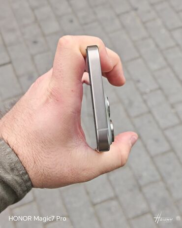 Apple iPhone: IPhone 15 Pro Max, 256 GB, Natural Titanium, Zəmanət — 8