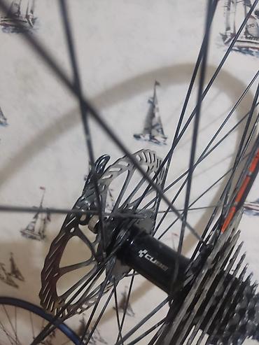 velosipedlər isma: Velosiped arxa təkər komplekti – Cube hub, kaseta və disk əyləc — 1