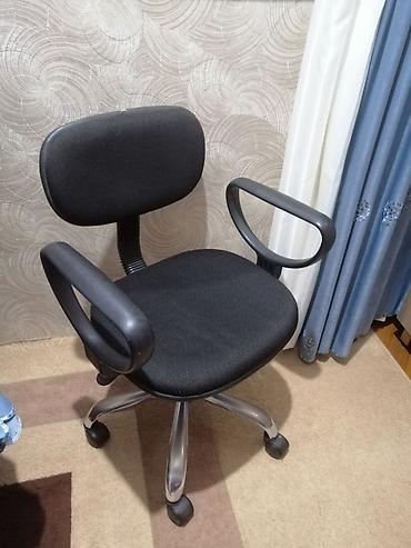 Ofis/kompüter kreslosu - Rəng: qara - Material: nəfəsalan tekstil