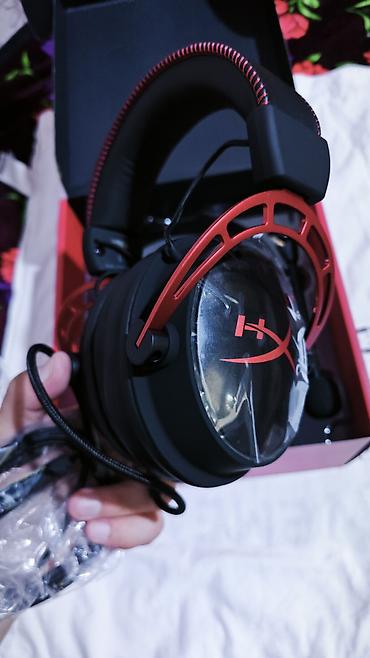 монитор aoc 27: Зымдуу гарнитуралар, HyperX, Жаңы, түсү - Кара — 4