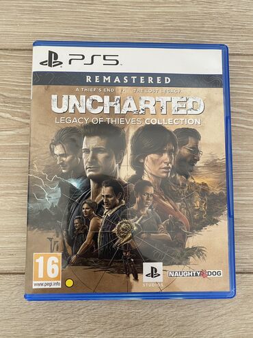 плестейшен 2: Продается диск от игры «Uncharted 4,5” Игра очень интересная и