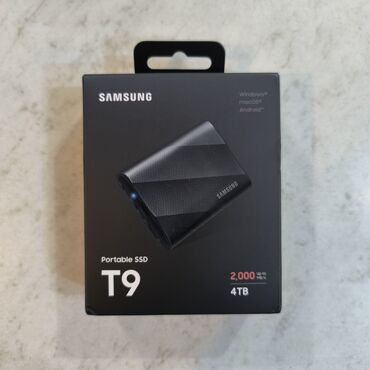 ssd 2tb: Маалымат алып жүрүүчү, Жаңы, Samsung, SSD, 4 ТБ, 1.8"