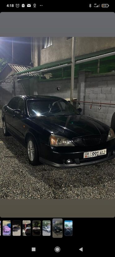 Daewoo: Daewoo Magnus: 2000 г., 2 л, Автомат, Газ, Седан