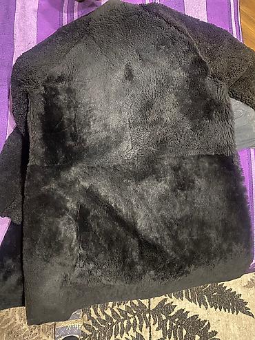 Дубленки: Дубленка, Италия, По колено, Оверсайз, M, L — 4