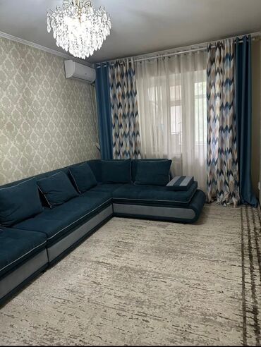 квартира берилет 5мкр: 2 комнаты, 58 м², Индивидуалка, 5 этаж, Косметический ремонт