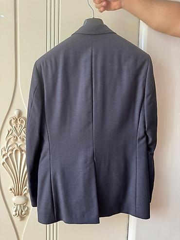 Kişi geyimləri: Kostyum, Demisezon, Ermenegildo Zegna, L, rəng - Göy — 3