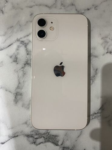iphone 12 128: IPhone 12, Б/у, 128 ГБ, Белый, 86 %