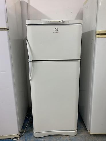 fridge: Холодильник Indesit, Б/у, Двухкамерный, De frost (капельный), 60 * 148 * 60 — 1