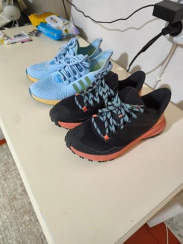 адидас: Adidas, Размер: 37, цвет - Серый, Б/у — 1