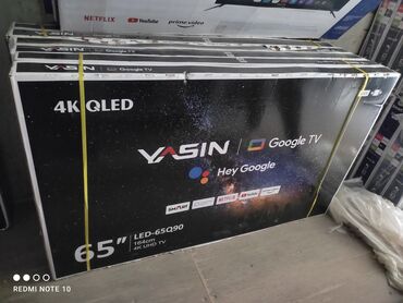 tv yasin led: Телевизор - yasin 65q90 165 см 65" 4k (google tv) - описание: в
