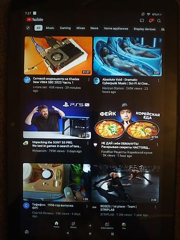 Планшеты: Планшет, Amazon, память 32 ГБ, 10" - 11", Wi-Fi, Б/у, Классический цвет - Черный — 2