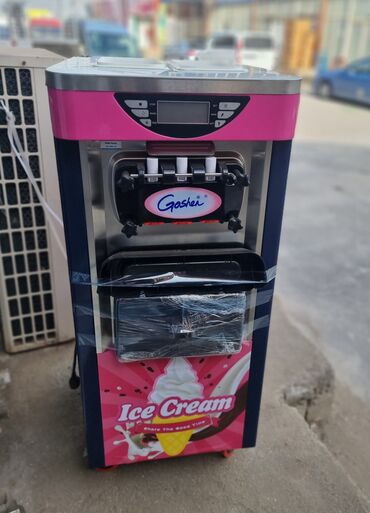 Dondurma aparatları: Dondurma aparatı Ice cream machine GOSHEN Model : BJ218C-D2 3 Rəngli