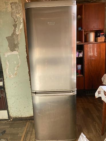 satfinder satisi: İşlənmiş 2 qapılı Hotpoint Ariston Soyuducu Satılır, rəng - Gümüşü — 3