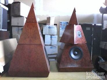 Zvučnici i stereo sistemi: Piramide "Visaton" -rotirajuce; 10"/8 oma -bas-26cm -srednji — 8