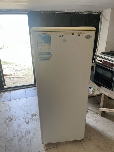 ev qızdırıcıları: Ağ rəngli birkameralı soyuducu - Şaquli, qapısı sağdan açılan model -