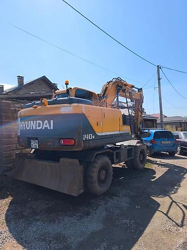 экскаваторы 140: Экскаватор, Hyundai, 2009 г., Колесный — 2