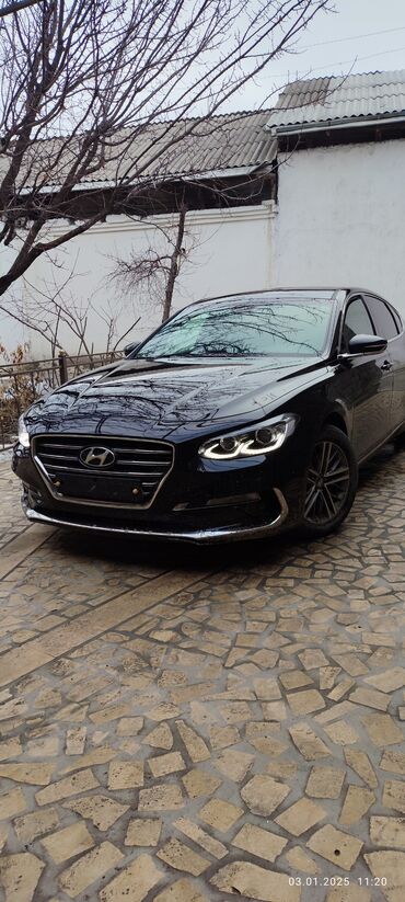 продажа авто в бишкеке и по всему кыргызстану: Hyundai Grandeur: 2018 г., 3 л, Автомат, Газ, Седан