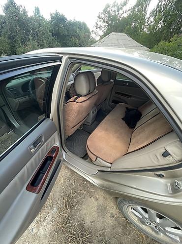 салон машины: Toyota Camry: 2003 г., 2.4 л, Автомат, Бензин, Седан — 9