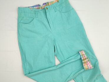 Women: Material trousers for women, XL (EU 42)