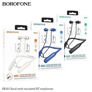 borofone: Нашейные наушники Borofone BE68 Вакуумные нашейные наушники для — 3