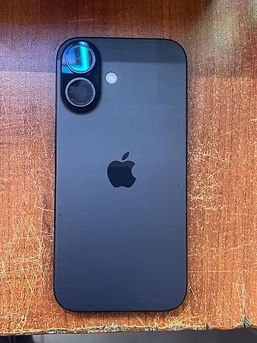 iphone 17 azərbaycan: IPhone 16, 128 GB, Qara, Kredit — 1