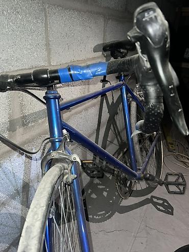 low 2 fixed gear: Дорожный/шоссейный велосипед с прямой стальной рамой классической — 4