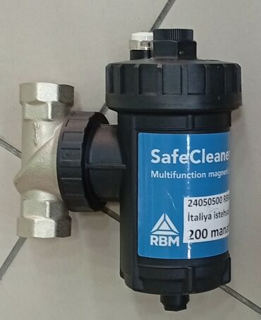 продам ванну чугунную: RBM SafeCleaner – çoxfunksiyalı maqnitli filtrləyici Məhsul təsviri