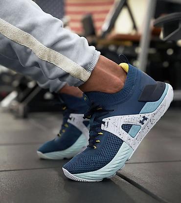 n work: Мужские кроссовки, 41.5, 42, Under Armour, Новый, цвет - Желтый — 1