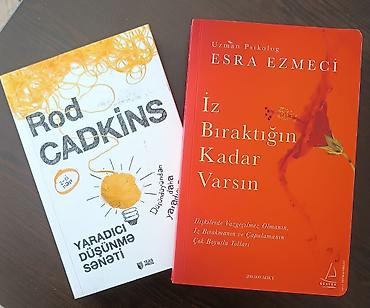 Книги и журналы: Məhsul: 2 kitabdan ibarət dəst 1) Rod Cadkins – “Yaradıcı düşünmə — 1