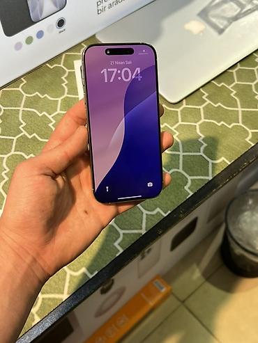 Apple iPhone: IPhone 16 Pro, Natural Titanium, Face ID — 9