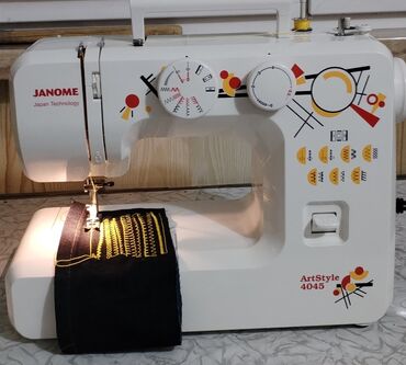 tikiş maşnları: Tikiş maşını Janome, Elektromexaniki, Pulsuz çatdırılma